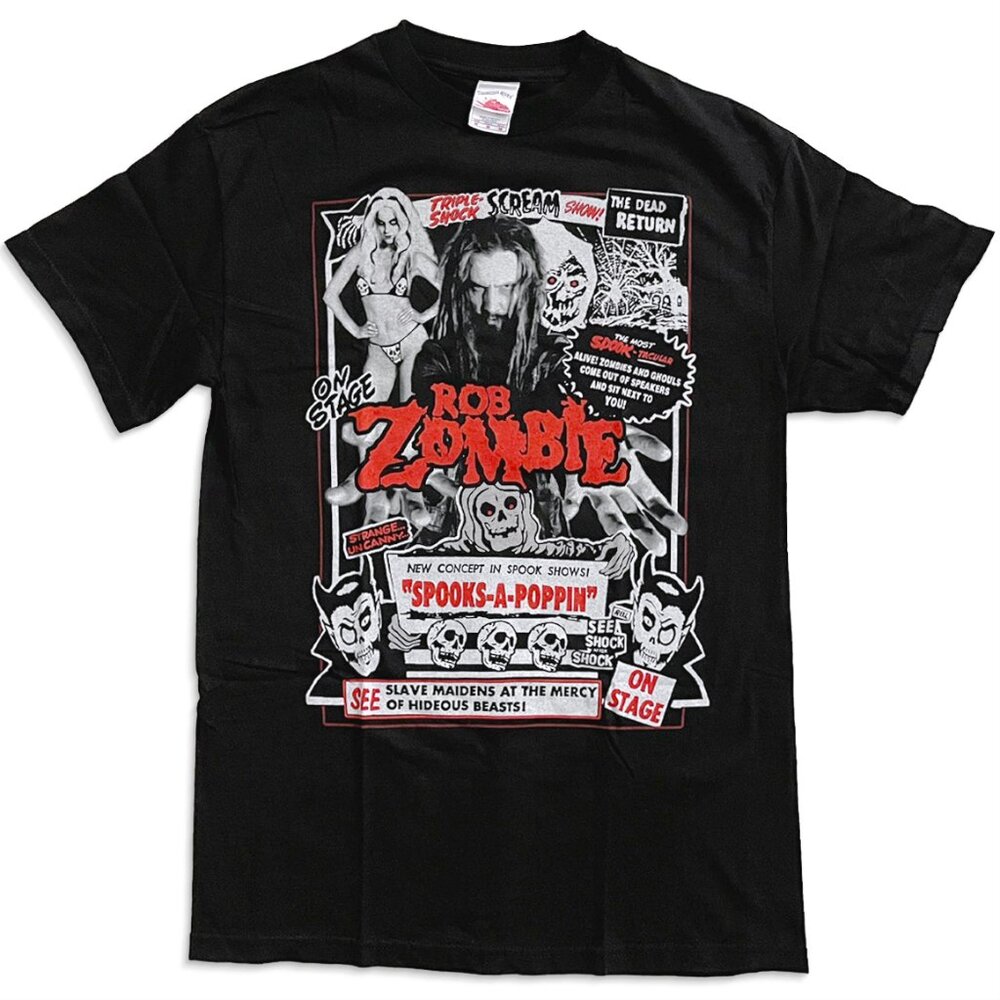 Vintage Rob Zombie Spooks-A-Poppin T-Shirt